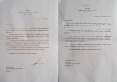Congratulatory letters to National Assembly Speaker Ivica Dacic on Statehood Day